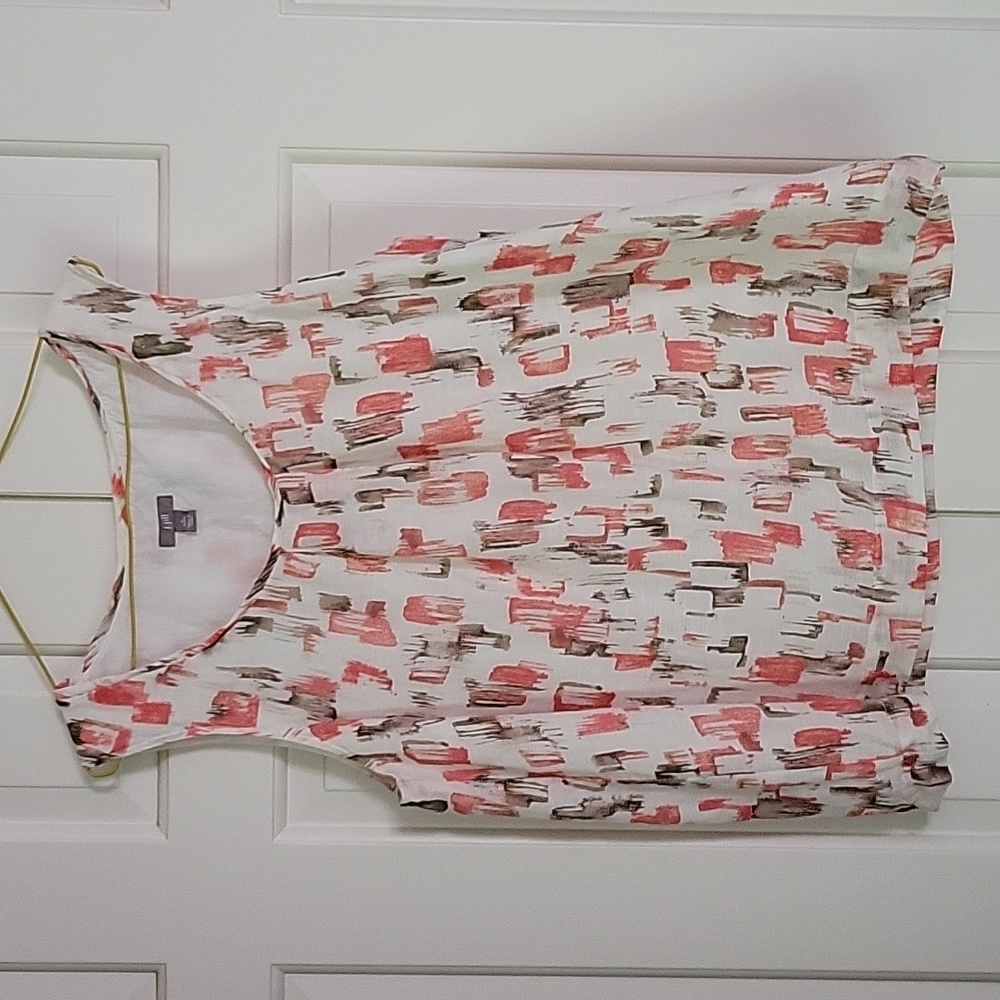 J. Jill linen silk blend Lined tank sz L petite